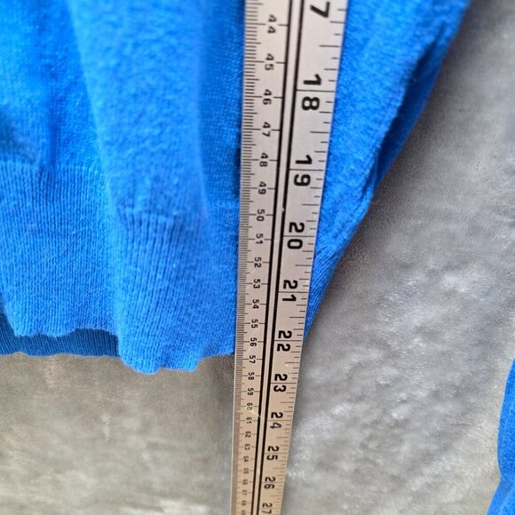 BB Couture Royal Blue Knit Cardigan | Women’s Medium - Picture 7 of 10